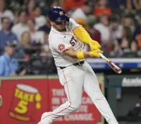Isaac Paredes conecta tres hits y guía paliza de Astros a Medias Blancas