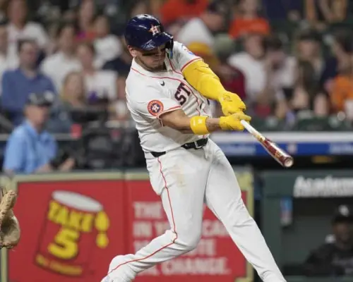 Isaac Paredes conecta tres hits y guía paliza de Astros a Medias Blancas