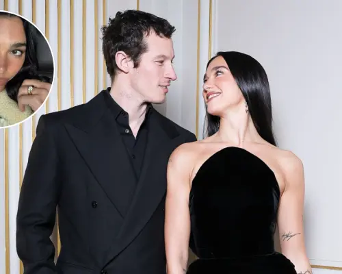 Dua Lipa confirma su compromiso con Callum Turner