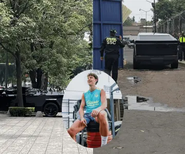 Autoridades remolcan lujosa Cybertruck de jugador del América en CDMX