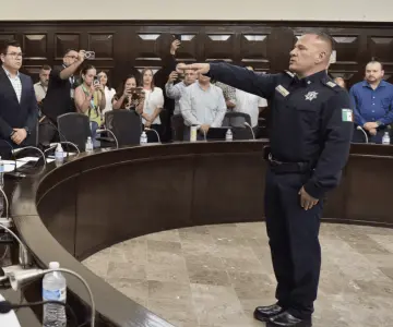 Jesús Alonso Durón Montaño toma protesta como comisario de la Policía Municipal