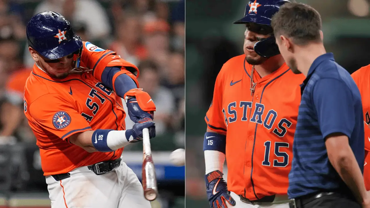 Isaac Paredes pega su jonrón 15 con Astros, pero sale lesionado