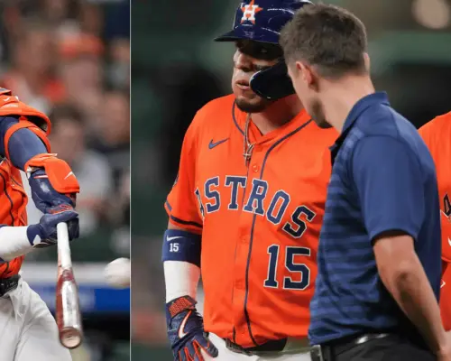 Isaac Paredes pega su jonrón 15 con Astros, pero sale lesionado