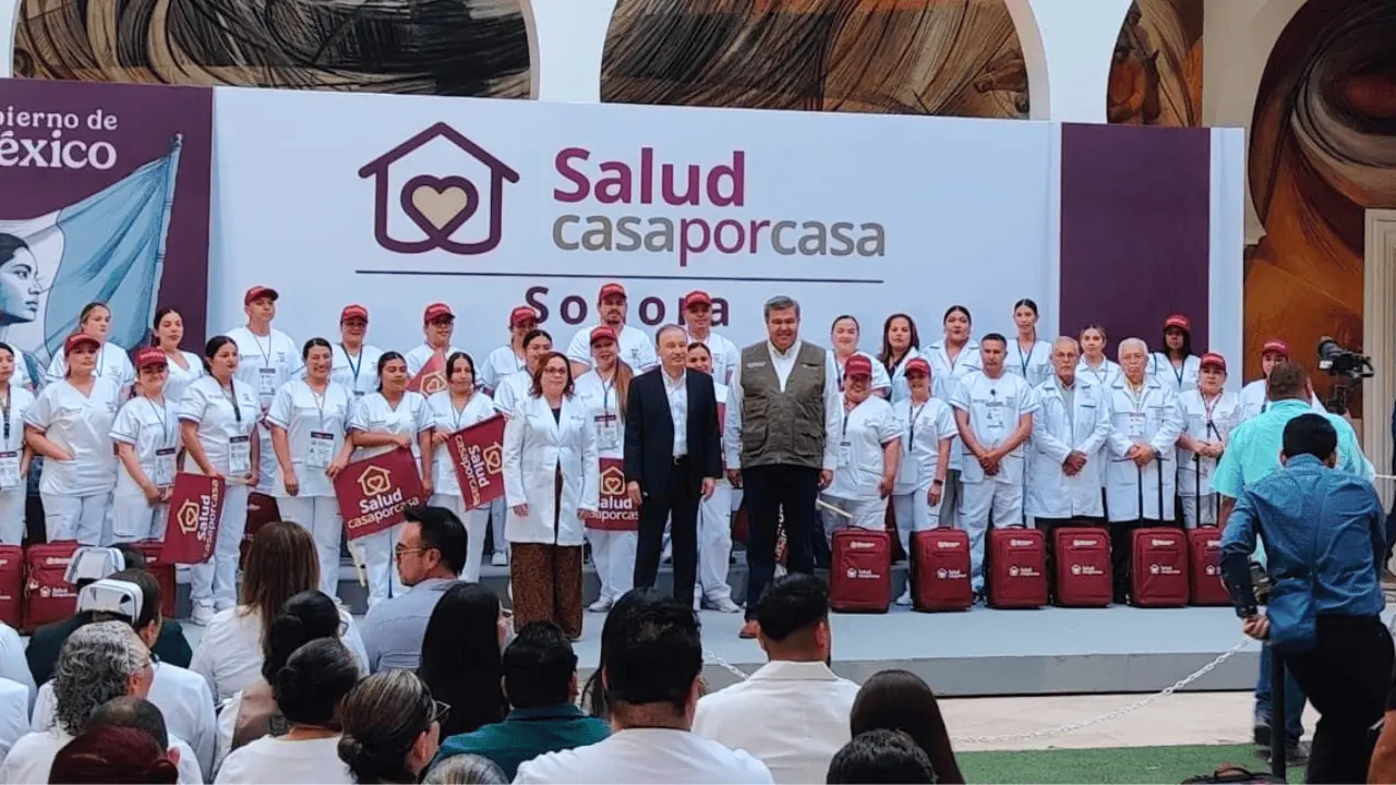 Con Salud Casa por Casa, buscan atender a más de 330 mil sonorenses