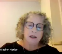 Alarma antimisiles interrumpe conferencia de embajadora israelí