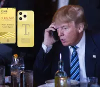 Lanzan servicio de telefonía Trump Mobile y nuevo celular T1