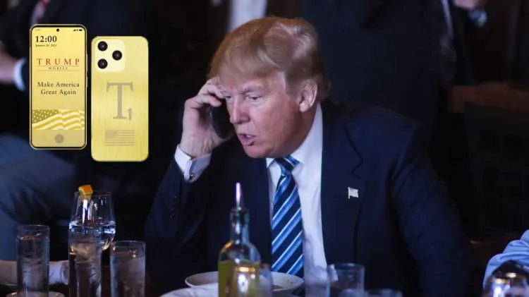 Lanzan servicio de telefonía Trump Mobile y nuevo celular T1