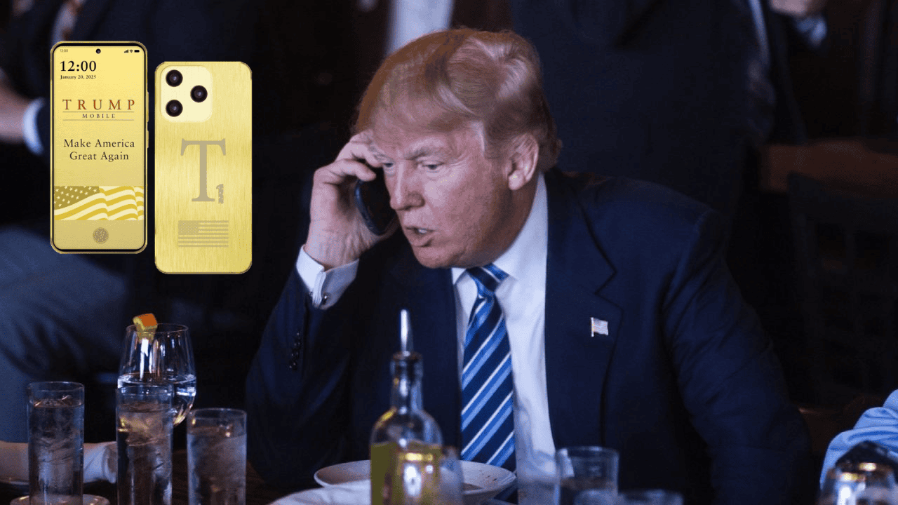 Lanzan servicio de telefonía Trump Mobile y nuevo celular T1