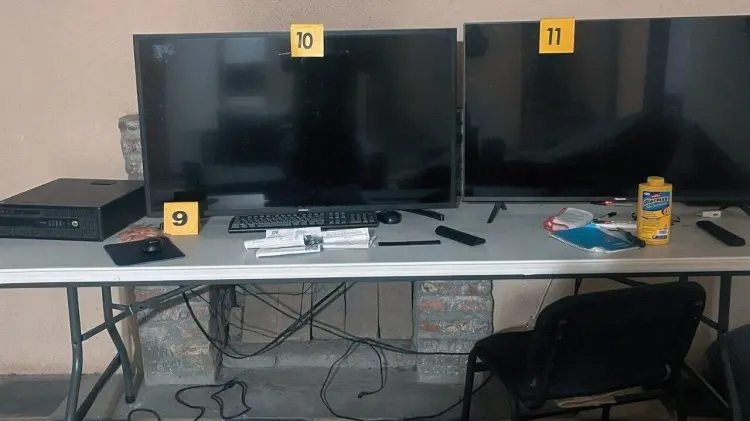 Equipo tecnológico de vigilancia y de cómputo. (Foto: Especial / EXPRESO)