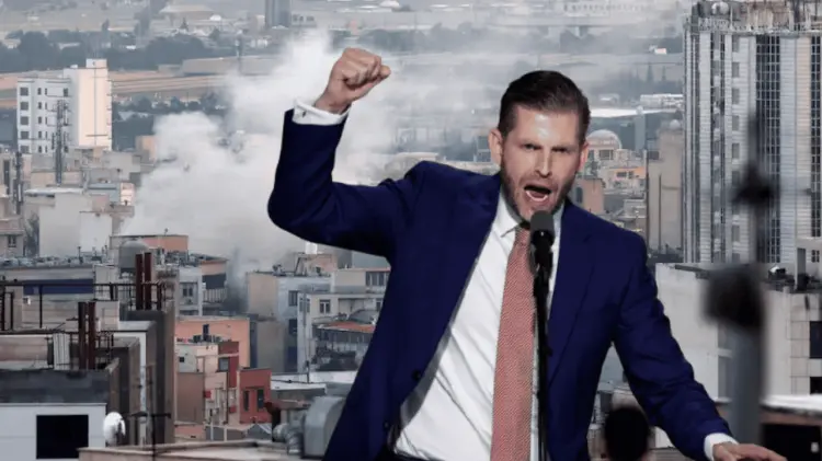 Eric Trump defendió que su padre no busca involucrarse en guerras. (Foto: Especial/EXPRESO)