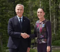 Recibe Primer Ministro de Canadá a la Presidenta Sheinbaum en Cumbre del G7