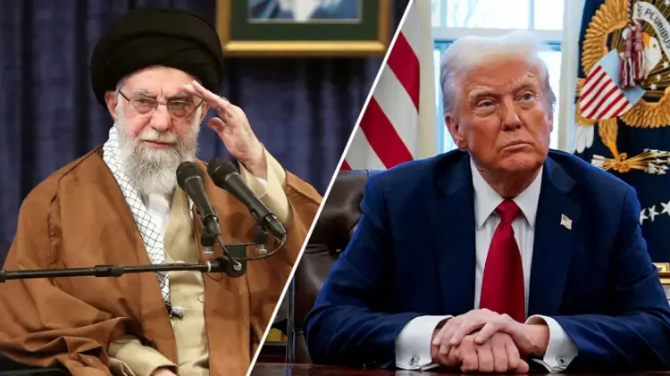 En su red, Truth Social, Trump posteó que descarta asesinar “por ahora” al líder supremo de Irán.