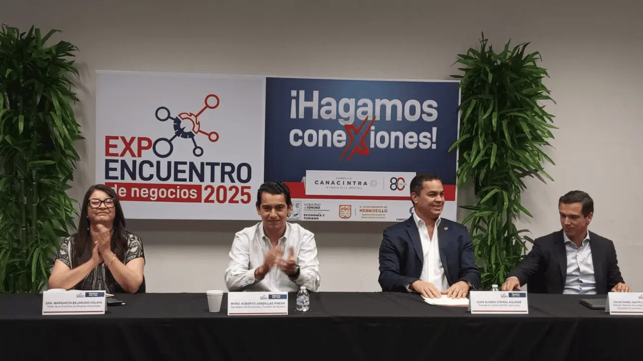 Anuncian Expo Encuentro de Negocios 2025 en Hermosillo