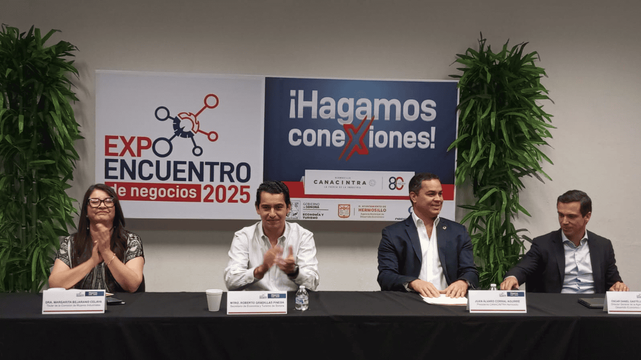 Anuncian Expo Encuentro de Negocios 2025 en Hermosillo