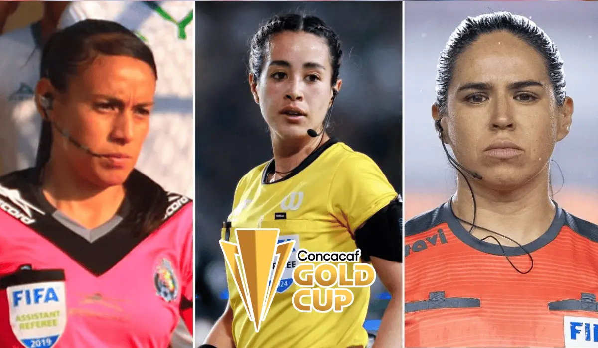 Arbitraje femenil mexicano hice historia al dirigir partido de Copa Oro 2025