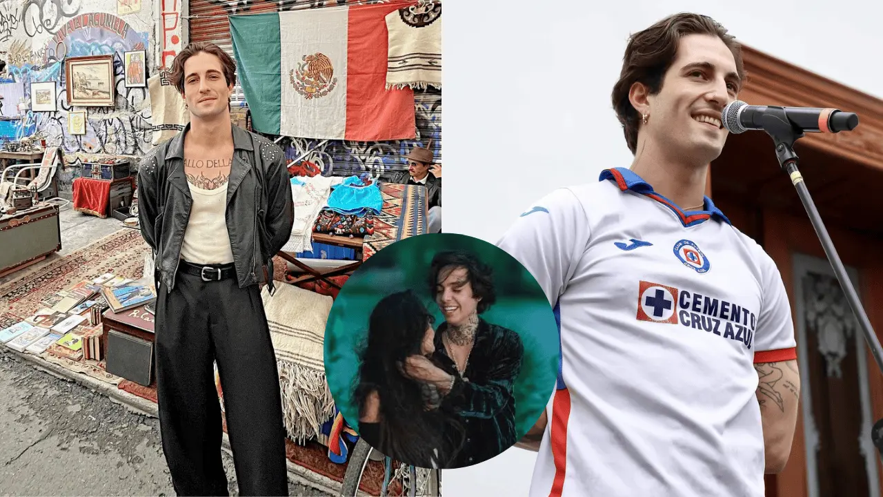Damiano David canta éxito del Nata y se puso la del Cruz Azul en México