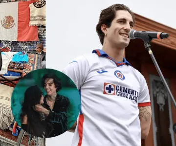 Damiano David canta éxito del Nata y se puso la del Cruz Azul en México