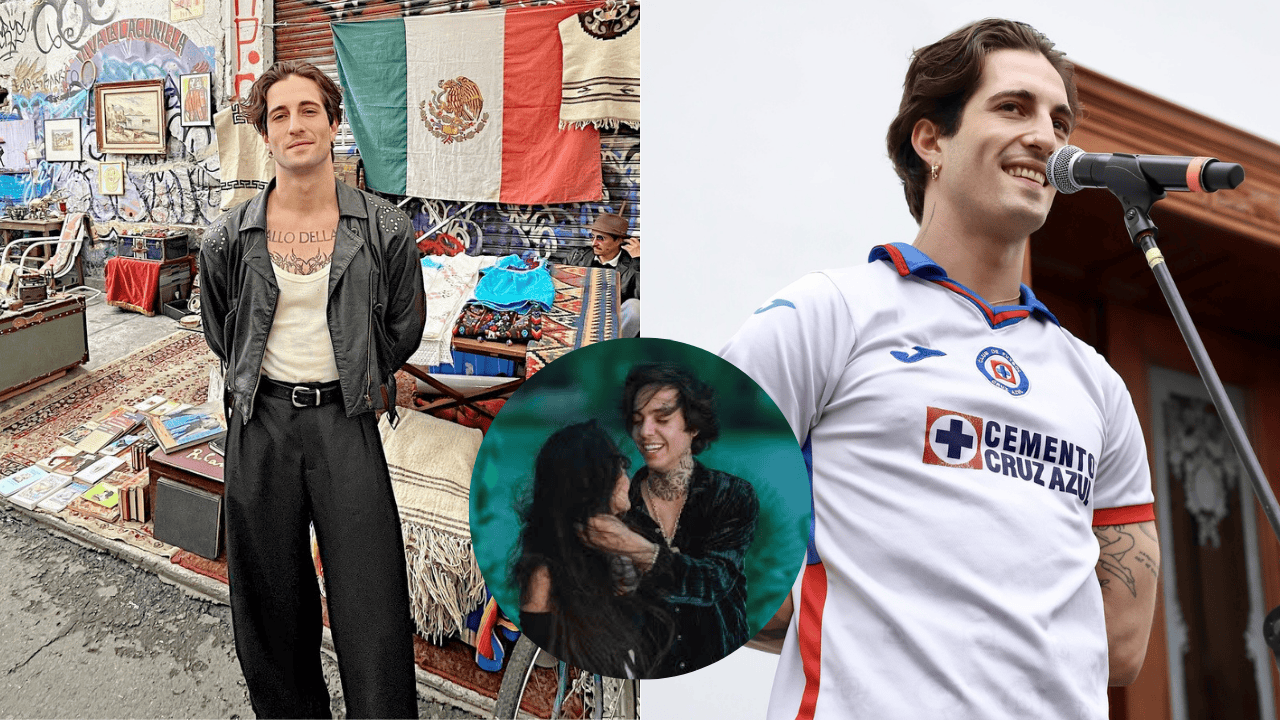 Damiano David canta éxito del Nata y se puso la del Cruz Azul en México