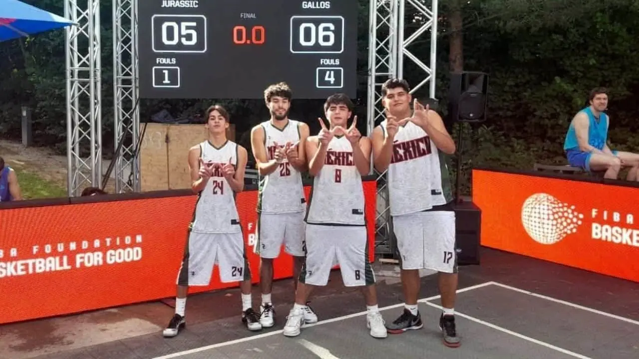 Guaymenses campeones en Torneo Mundial de Basketball en Suiza