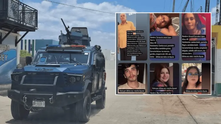 Una familia de 6 integrantes fue reportada como desaparecida. (Foto: Especial/EXPRESO)