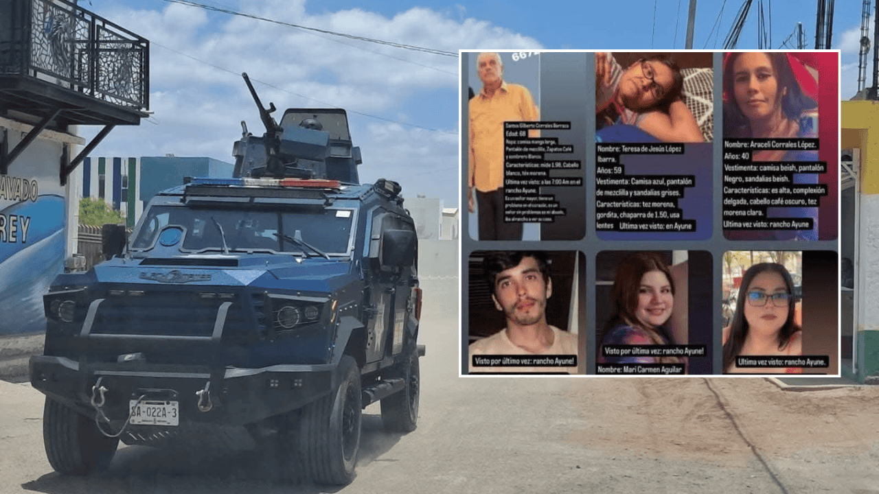 Rescatan a tres de seis integrantes de familia; fueron privados de su libertad