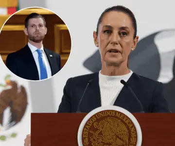 Para qué entramos ahí: Sheinbaum aborda polémica declaración de Eric Trump