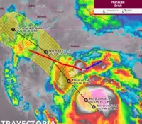 Tormenta Tropical Erick se convierte en huracán de Categoría 1