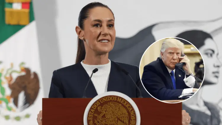 Tras abandonar la cumbre del G7, Sheinbaum conversó por teléfono con el Presidente Donald Trump.