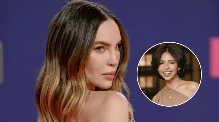 En el video, el protagonista emula a Angela, quien se estaría resistiendo para no bailar.