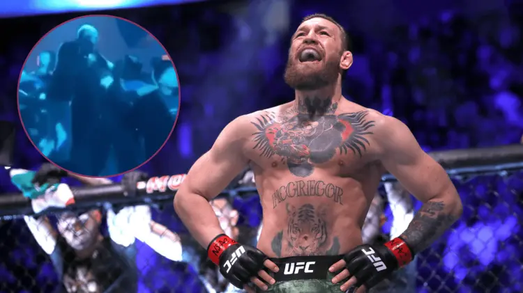McGregor fue captado en video golpeando a un hombre. (Foto: Especial/EXPRESO)+