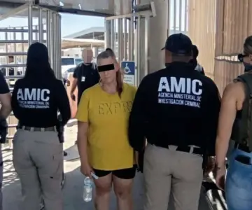 Aseguran a prófuga de la justicia estadounidense en San Luis Río Colorado