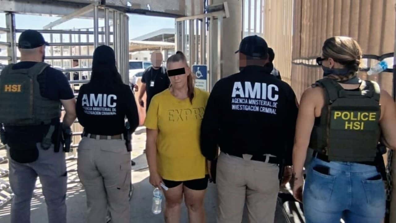 Aseguran a prófuga de la justicia estadounidense en San Luis Río Colorado