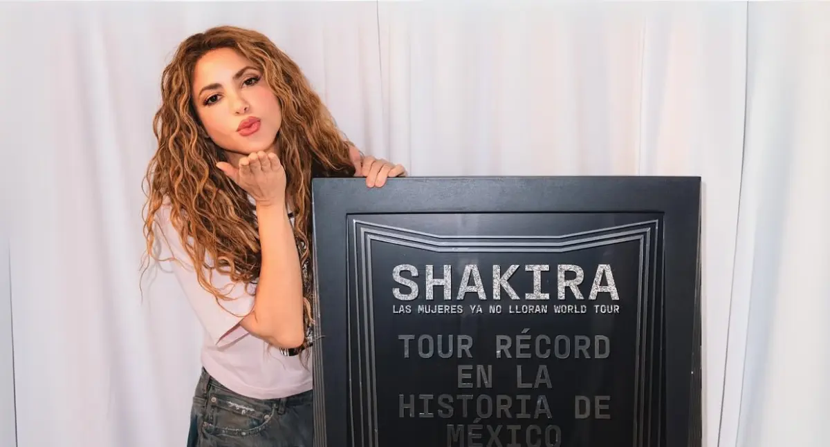 “¡Mi México lindo!”: Shakira celebra récord en Estadio GNP