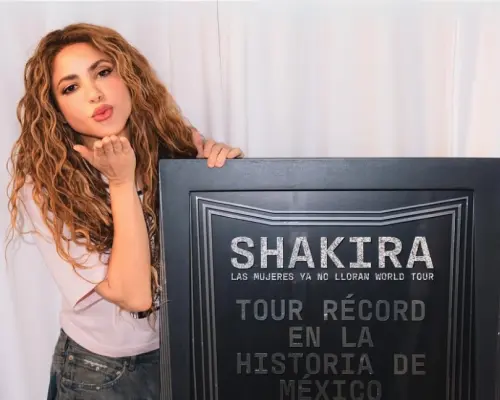 "¡Mi México lindo!": Shakira celebra récord en Estadio GNP