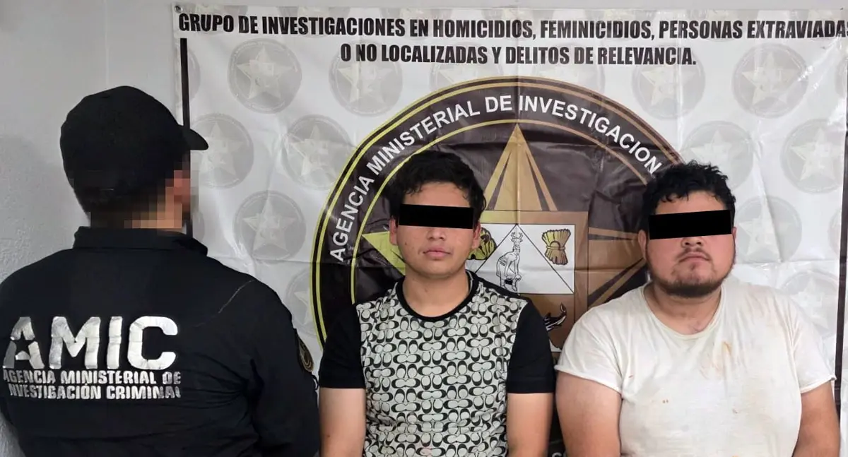 Capturan a dos sujetos tras atacar a balazos a agentes de la AMIC en SLRC