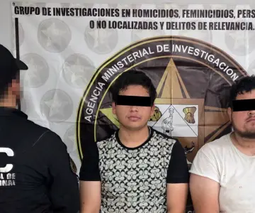 Capturan a dos sujetos tras atacar a balazos a agentes de la AMIC en SLRC