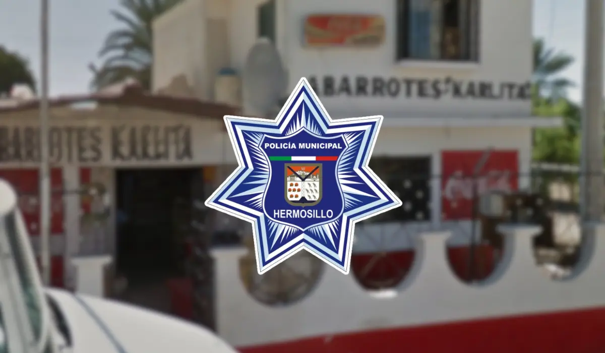 Detienen a sujeto por robo en tienda de abarrotes en Bahía de Kino