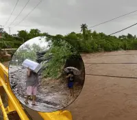 Muere niño arrastrado por un río tras paso del huracán Erick en Guerrero