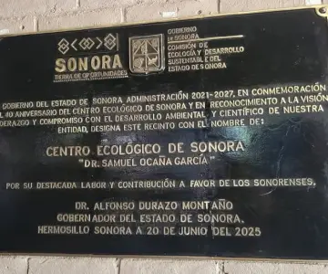 Renombran Centro Ecológico de Sonora en honor a Samuel Ocaña