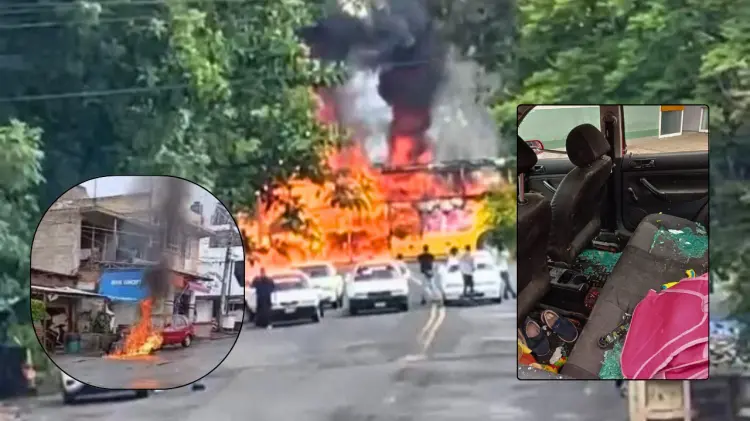 Violenta jornada en Zitácuaro deja un menor muerto, varios heridos y bloqueos. (Foto: Cortesía)