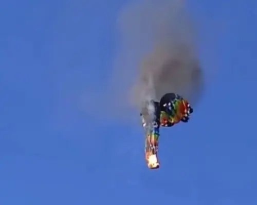 Tragedia en Brasil: mueren 8 personas tras caída de globo aerostático