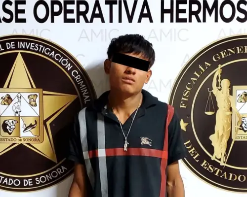 Detienen a joven por asesinato y quema de cuerpo en Trincheras, Sonora
