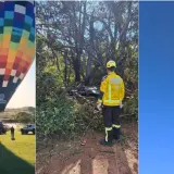 Revelan detalles del incendio en globo de Praia Grande en Brasil