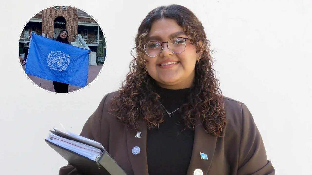Alumna del Cobach seleccionada en modelo de Naciones Unidas
