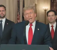 Habrá paz o habrá una tragedia para Irán: Trump