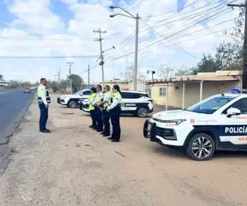 Tránsito Municipal activa operativos viales en la carretera a Bahía de Kino