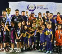 Liga de Futbol Infantil Zona Norte agradece respaldo de López Caballero