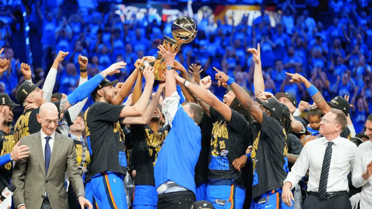 Thunder gana su primer título de NBA tras vencer a Pacers en Juego 7