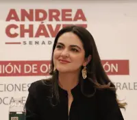 Andrea Chávez buscaría la presidencia del Senado de la República