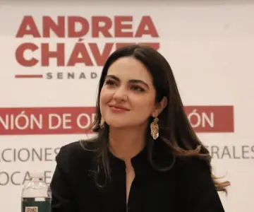 Andrea Chávez buscaría la presidencia del Senado de la República